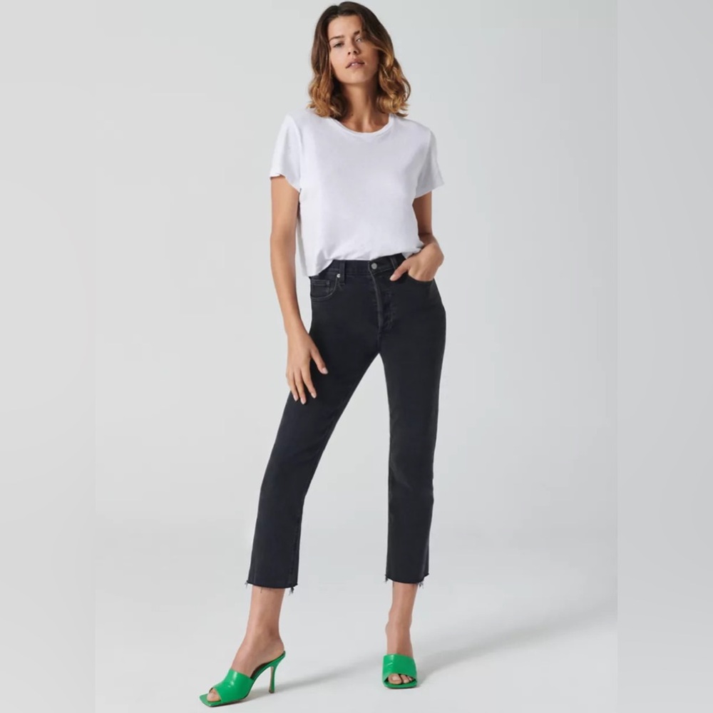 Denim Forum The Arlo High Rise Straight Size 24